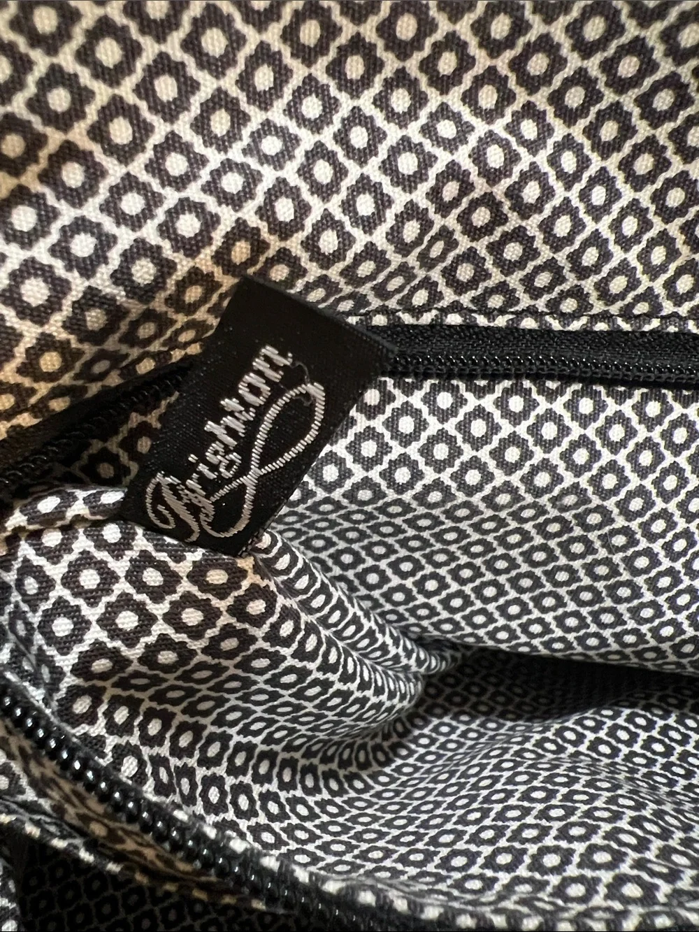 Brighton Metallic Taupe Pewter Leather Shoulder Bag with Braided Strap